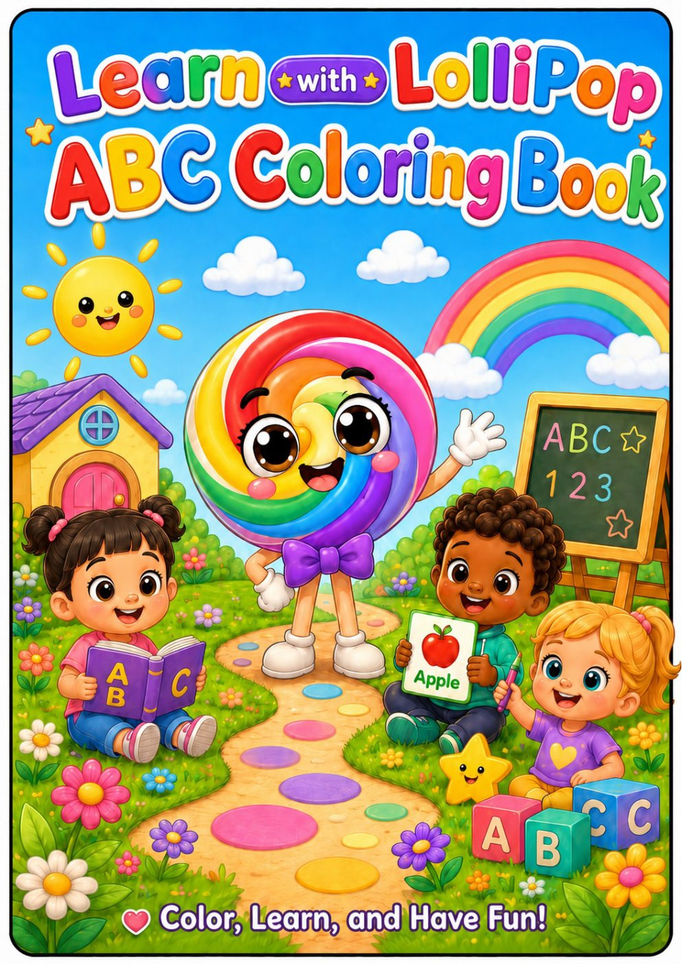 Gali's wonderland ABC Coloring Book cover