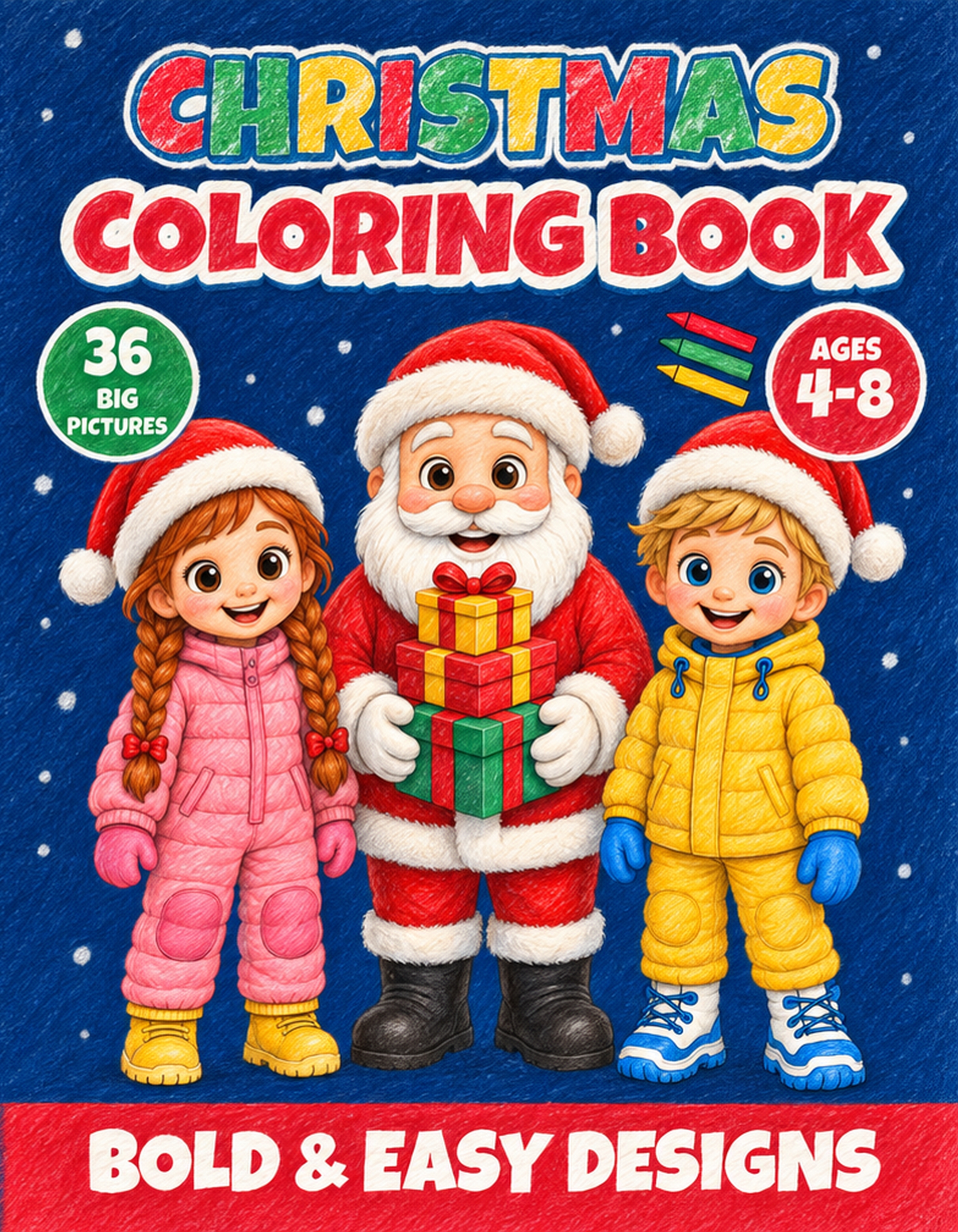 Christmas Coloring Book כריכה קדמית